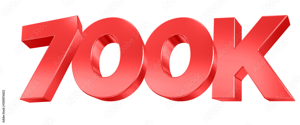 700K Follow Red 700K Follow Red