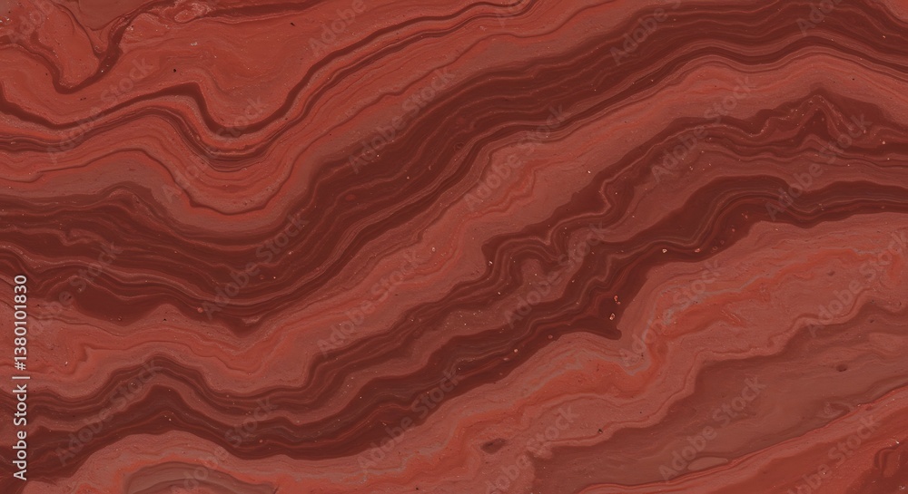 Fototapeta premium Crimson Currents AI Generated