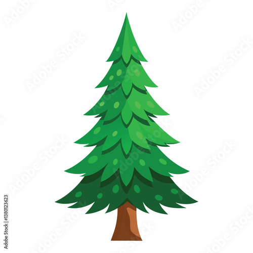 fir tree vector