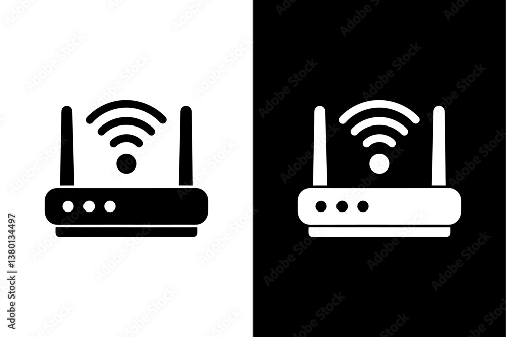High-Quality WiFi Router Silhouette Download Vector Now. High-Quality WiFi Router Silhouette Download Vector Now.