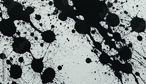 Large collection of detailed ink splats
1