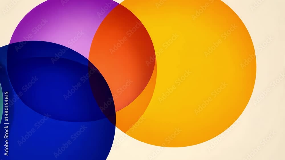 Abstract interlocking circles in bright tones, clean lines, minimalist aesthetic.
Abstract interlocking circles in bright tones, clean lines, minimalist aesthetic.