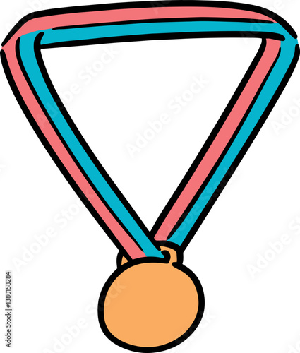 Illustration of medal
