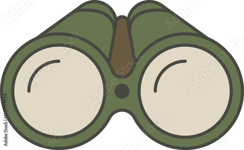 Military Binoculars Icon