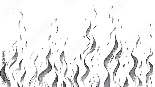 A striking and vivid vector graphic design showcasing a fire-blown texture, capturing the dynamic movement and chaotic beauty of flames as they spread across the surface.