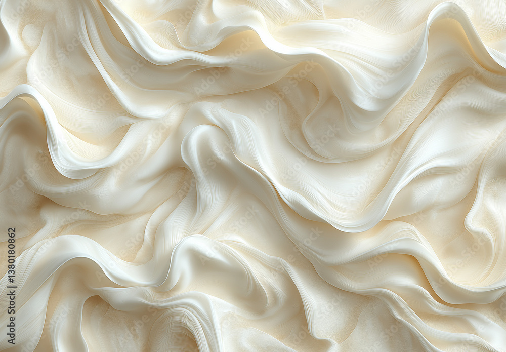 Abstract beige and white marble texture with swirling patterns Abstract beige and white marble texture with swirling patterns