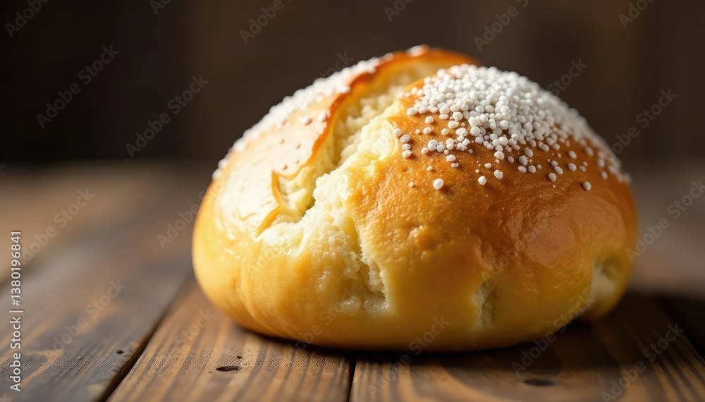 Perfectly formed white bread bun, soft texture , meal prep, high-resolution Perfectly formed white bread bun, soft texture , meal prep, high-resolution