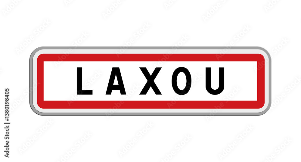 Panneau de Laxou, Meurthe-et-Moselle, Grand Est Panneau de Laxou, Meurthe-et-Moselle, Grand Est
