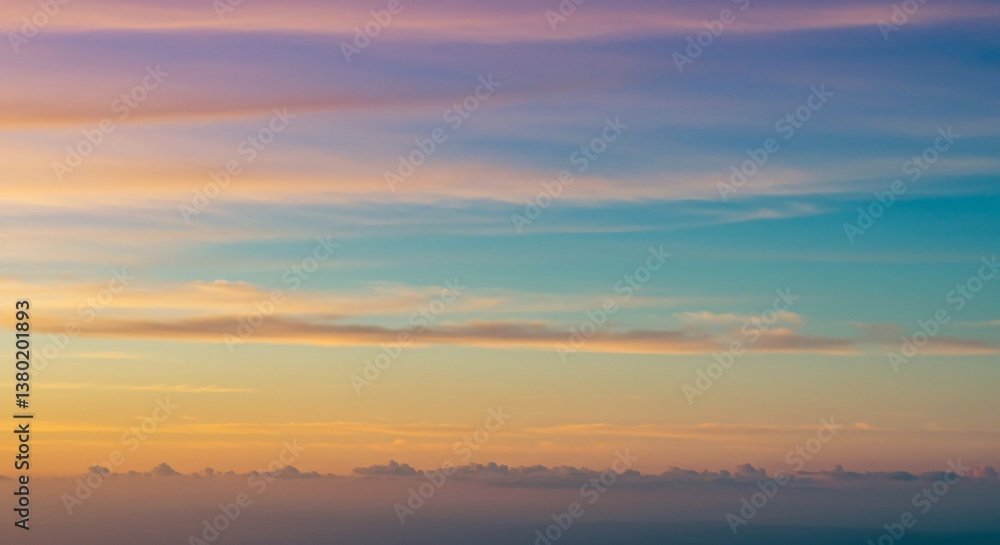 Shoegaze Horizon A Sky Painted in Abstract Gradients Shoegaze Horizon A Sky Painted in Abstract Gradients