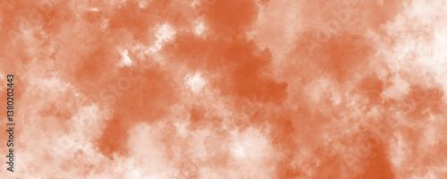 Handmade organic ink wash texture in soft burnt orange and muted neutral tones

