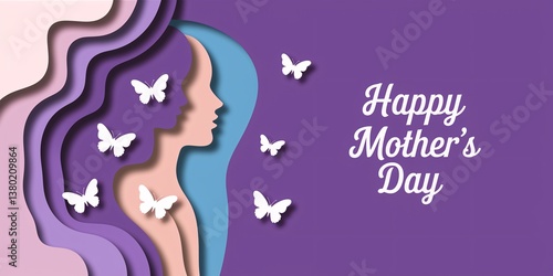 Celebrate Mother's Day with an Elegant Butterfly-Themed Greeting Card Featuring Heartfelt Messages—Express Love, Gratitude, and Appreciation with Beautiful Designs and Meaningful Words That Make Moms 