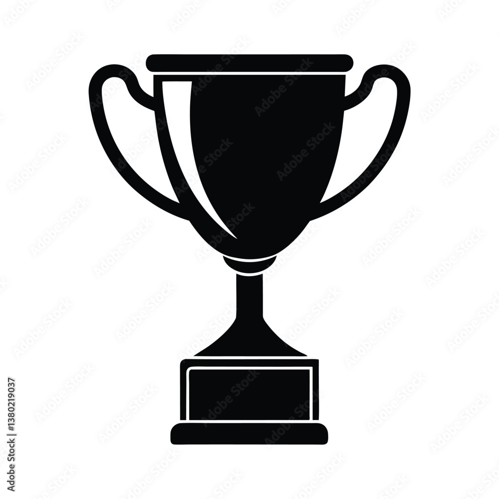 Trophy vector silhouette Trophy vector silhouette