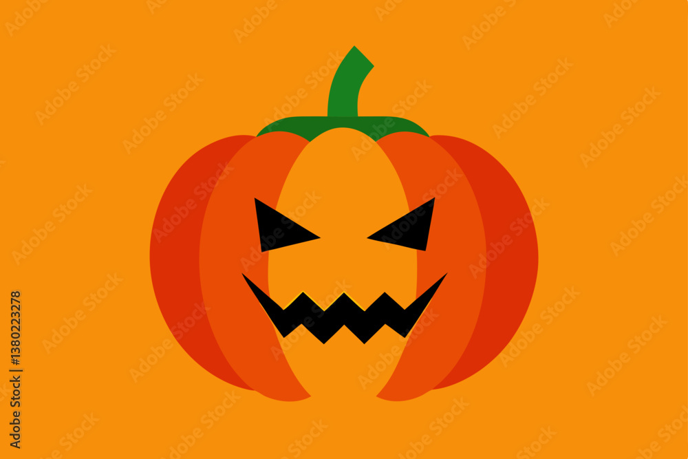 Fototapeta premium halloween jack o lantern pumpkin
