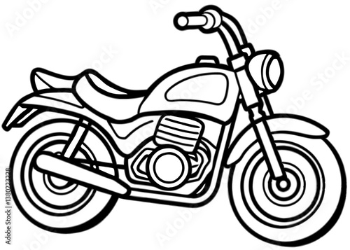 motorcycle vector