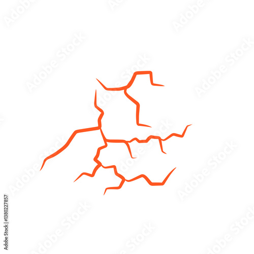 lava magma cracks