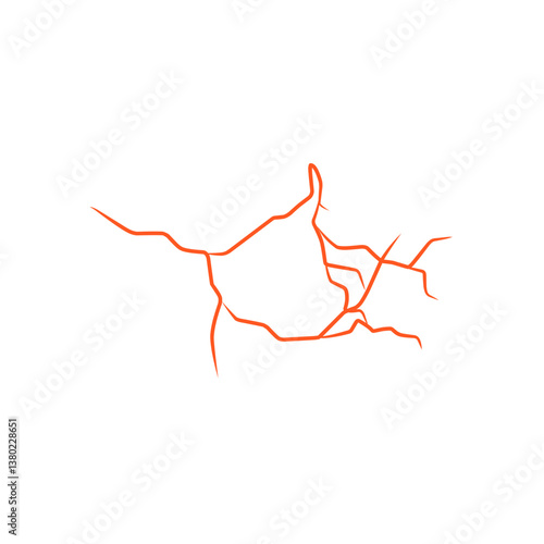 lava magma cracks