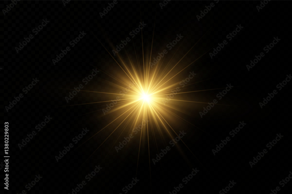 A bright flash. An explosion of yellow light. Rays of sun. A glare of light. A bright flash. An explosion of yellow light. Rays of sun. A glare of light.