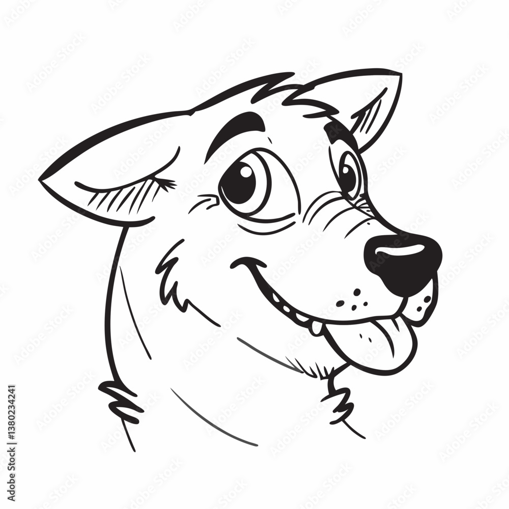 Fototapeta premium Dog vector