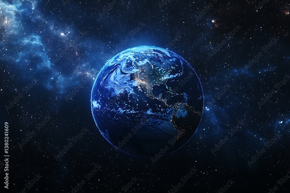 earth in space earth in space