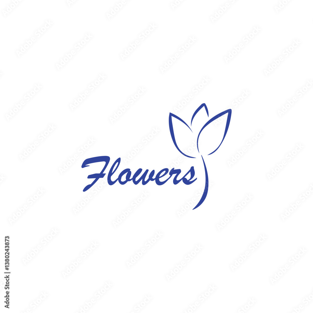 Flower Logo Minimalist Simple Natural Flower Logo Minimalist Simple Natural