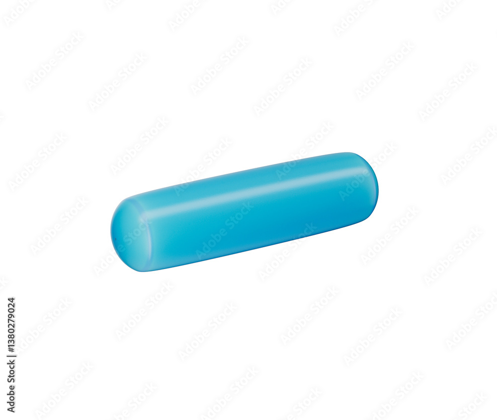 3D Glossy blue minus symbol with a modern, sleek and minimalistic design. 3d illustration 3D Glossy blue minus symbol with a modern, sleek and minimalistic design. 3d illustration