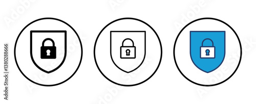 Security icon vector. protection icon. privacy. vpn