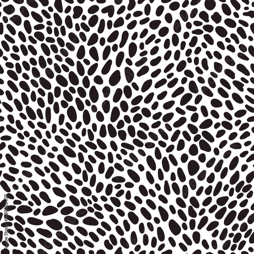 Animal skin seamless pattern, giraffe, leopard, tiger, cow prints. Wildlife animals print texture, zebra, cheetah skins patterns vector set