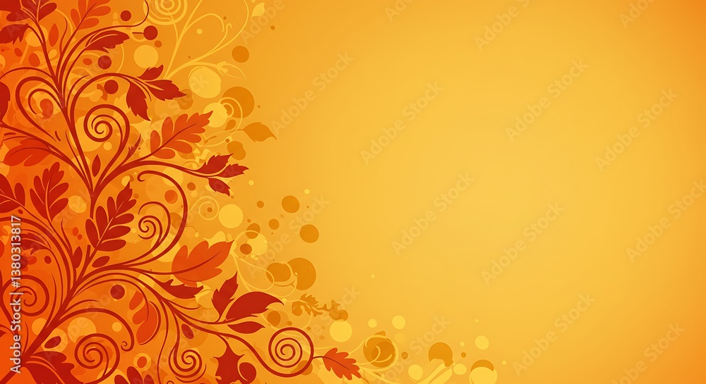 Autumnal Flourish AI Generated Autumnal Flourish AI Generated