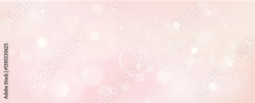 Soap bubbles background