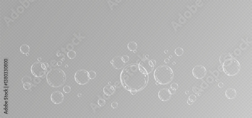 Soap bubble.Flying bubble.Vector.Background.
Soap bubbles background