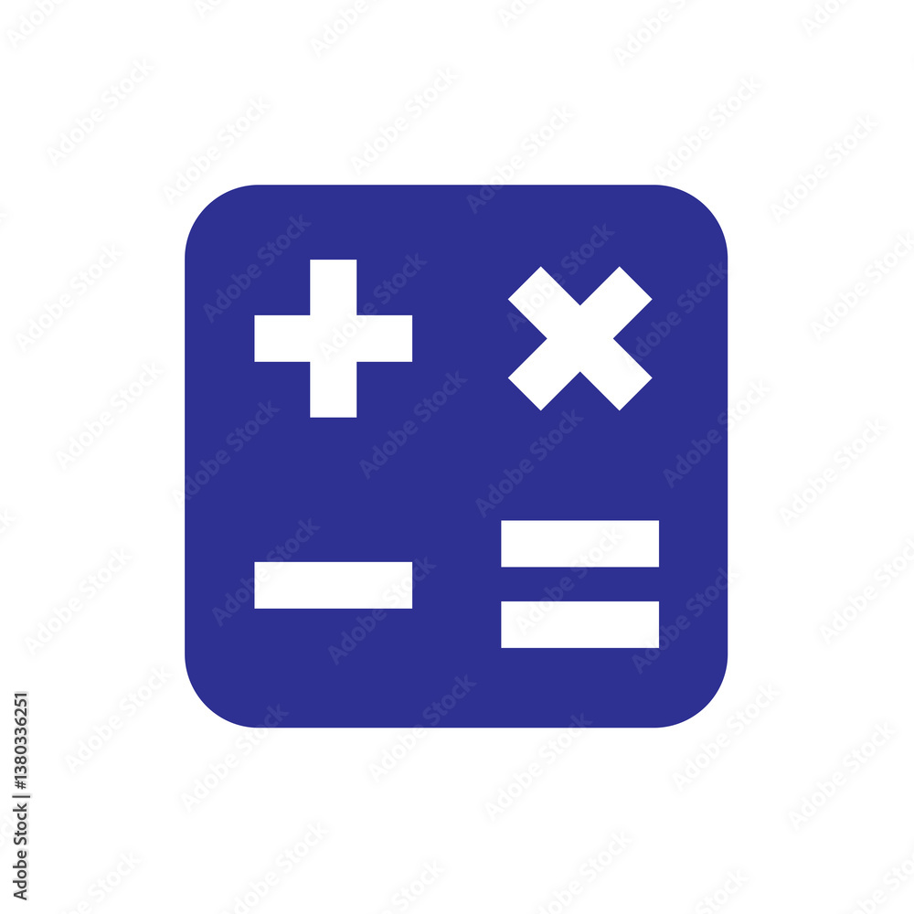 Obraz premium calculator icon