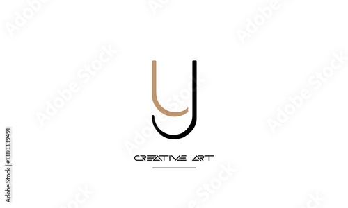 LY, YL, L, Y abstract letters logo monogram