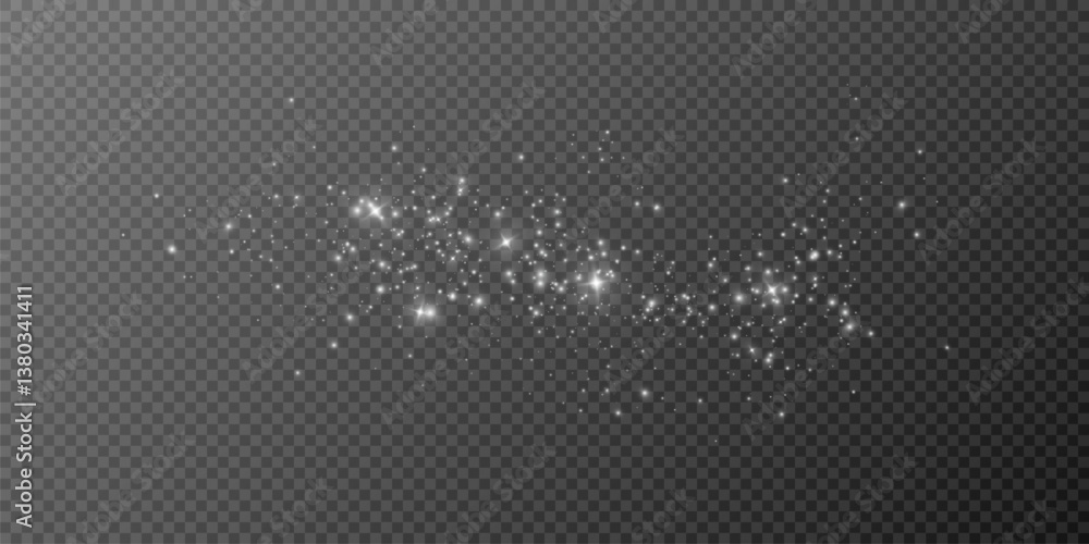 Shimmering particles. Dust sparkles. Light effect.
Shimmering particles. Dust sparkles. Light effect.