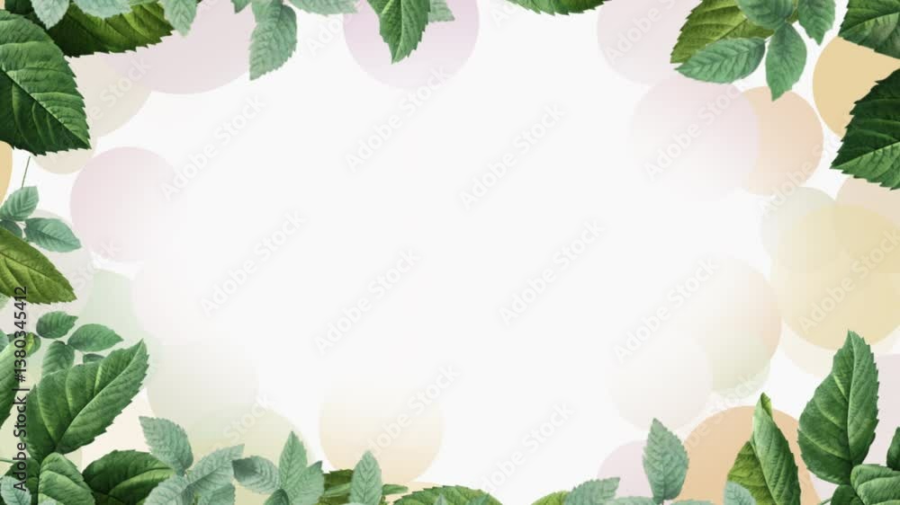 Green leaf frame on white with bokeh lights, ideal for natureinspired designs, environmental concepts, ecofriendly branding, and refreshing advertisements. Green leaf frame on white with bokeh lights, ideal for natureinspired designs, environmental concepts, ecofriendly branding, and refreshing advertisements.