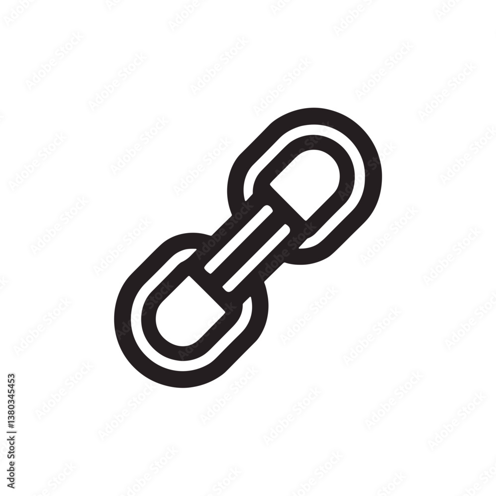 connection icon in minimalist style against a white background connection icon in minimalist style against a white background
