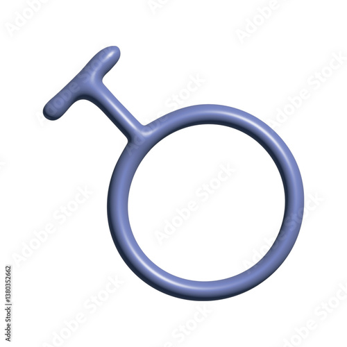 3d travesti gender identity icon Symbol used to represent sex and gender