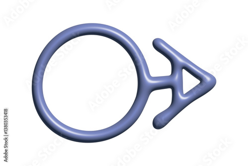 3d aliagender gender identity icon Symbol used to represent sex and gender