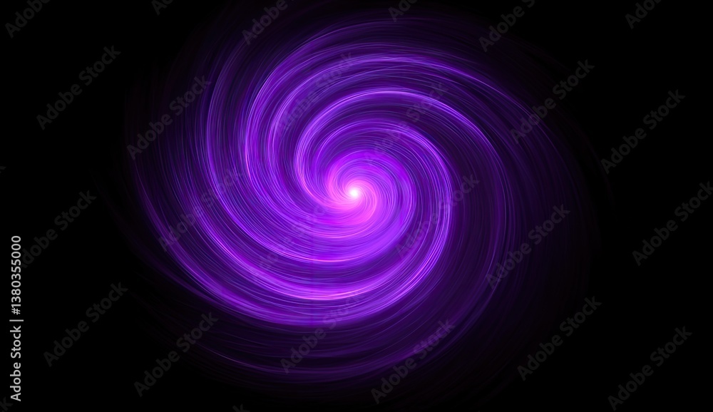 Abstract purple spiral vortex Abstract purple spiral vortex