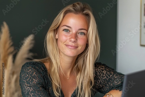 An online consultation is held between a teenage girl and a team of professionals consisting of a social worker, psychologist, teacher, and behavior specialist