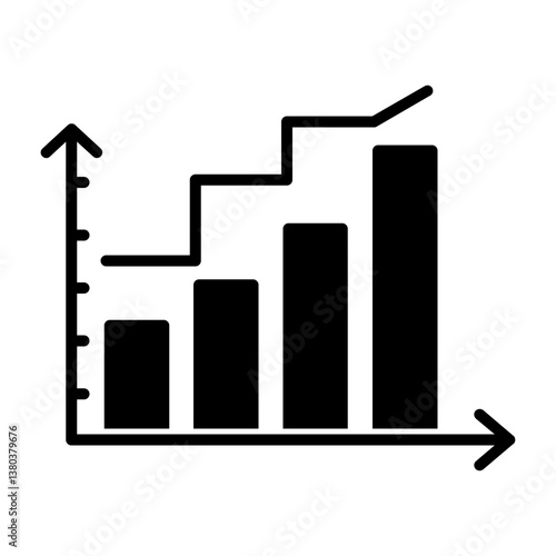 Inflation Graph Icon