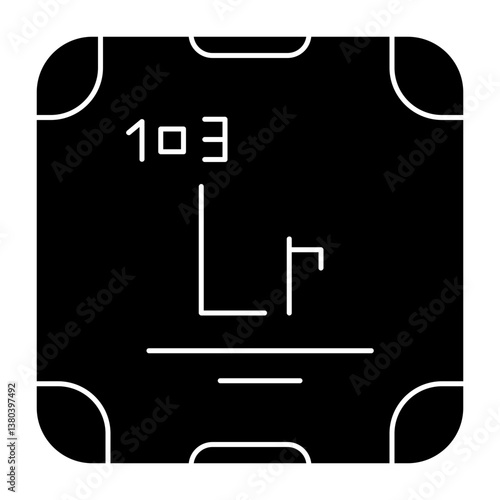 Lawrencium Icon