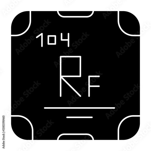 Rutherfordium Icon