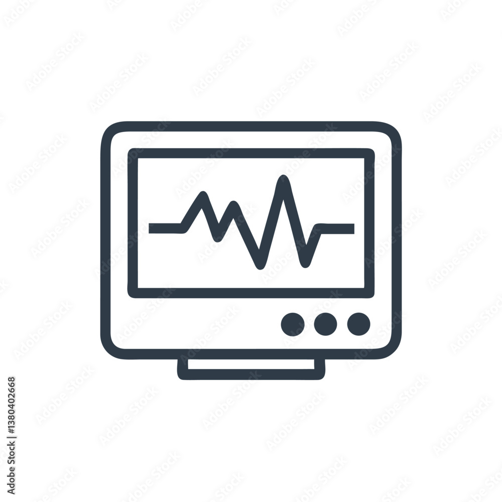 Adobe Illustrator Artwork monitor icon Adobe Illustrator Artwork monitor icon