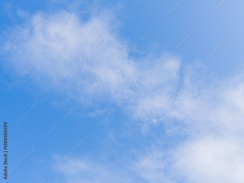 Fototapeta premium 春の穏やかな青空と雲29