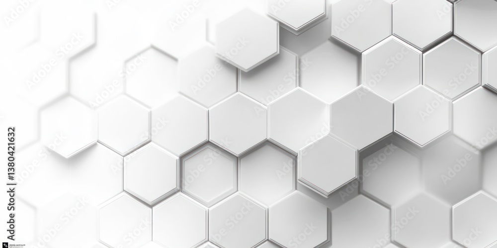 Geometric Hexagonal Pattern Minimalist Abstract Design Soft Lighting Modern Art Technology Background Geometric Hexagonal Pattern Minimalist Abstract Design Soft Lighting Modern Art Technology Background