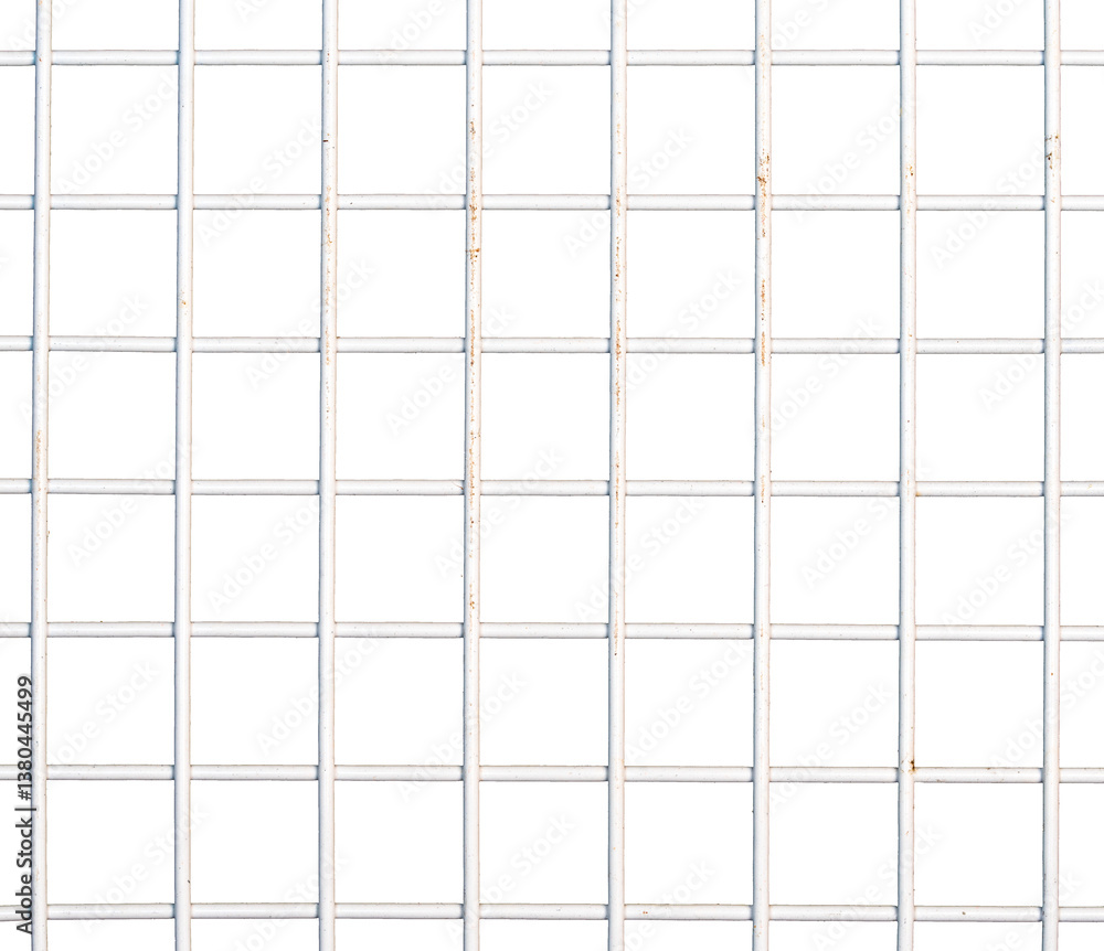 Old white rustic grid isolated on transparent background PNG Old white rustic grid isolated on transparent background PNG