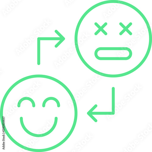 Pirate Necklace icon single vector illustration