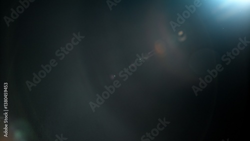 Abstract background of real lens flare for overlay or transition