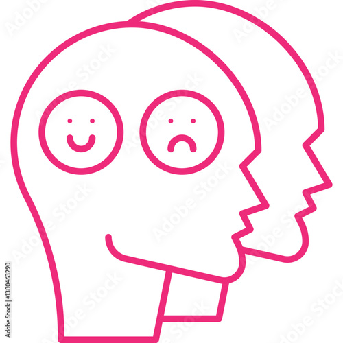Female Pirate icon single vector illustration