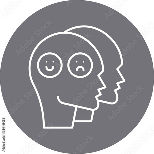Female Pirate icon single vector illustration